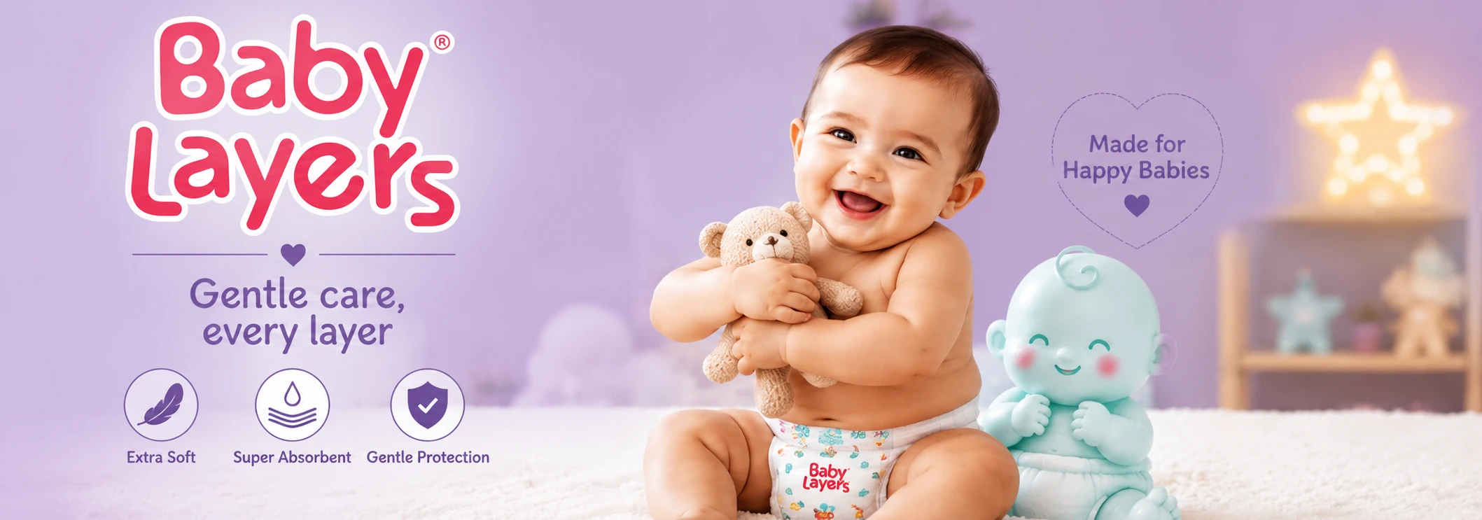Baby Layers Premium Baby Diaper Pants