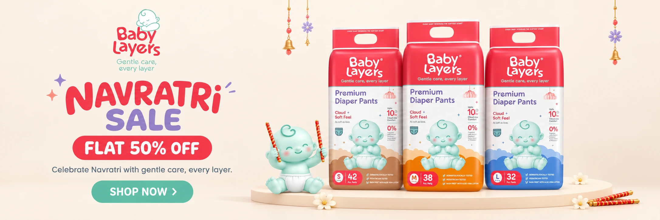 Baby Layers Premium Baby Diaper Pants