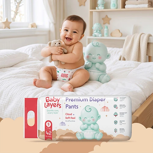 S - 42 Premium Diaper Pants (4-8 kg)